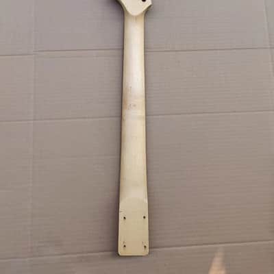Caraya Maple Wood Guitar Neck, 22 Frets Rosewood Fingerboard image 7