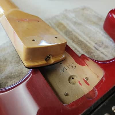 1982 Kramer Pacer Imperial USA Clean & Original Trans Red Vintage "B" Plate image 8