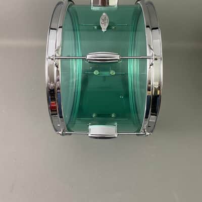 C&C USA CC Cardwell Acrylic Coke Bottle Green Tom Drum 6-Lug 9x13 Fully Original Complete Your Kit image 7