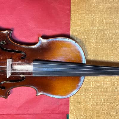 Vintage 4/4 Adult sized violin Early 1920s - Original finish - Copy of Antonio Stradivarius image 3