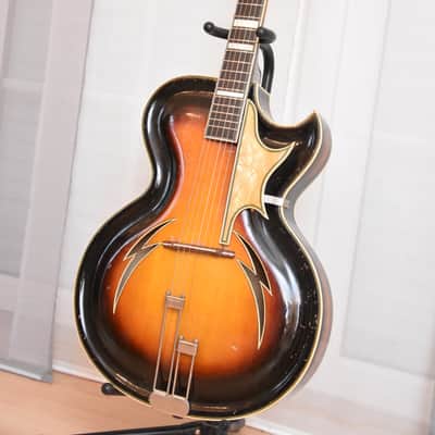 Osbama Tango – RARE! 1959 German GDR Vintage Archtop Jazz Guitar by Erich Neudel! image 4