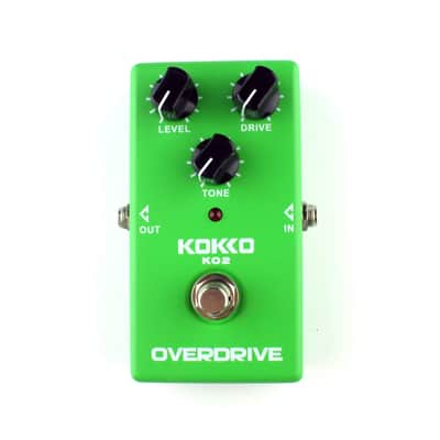 KOKKO KO2 OVERDRIVE Screamer Style Mini Guitar Effect Pedal Analog True Bypass image 1