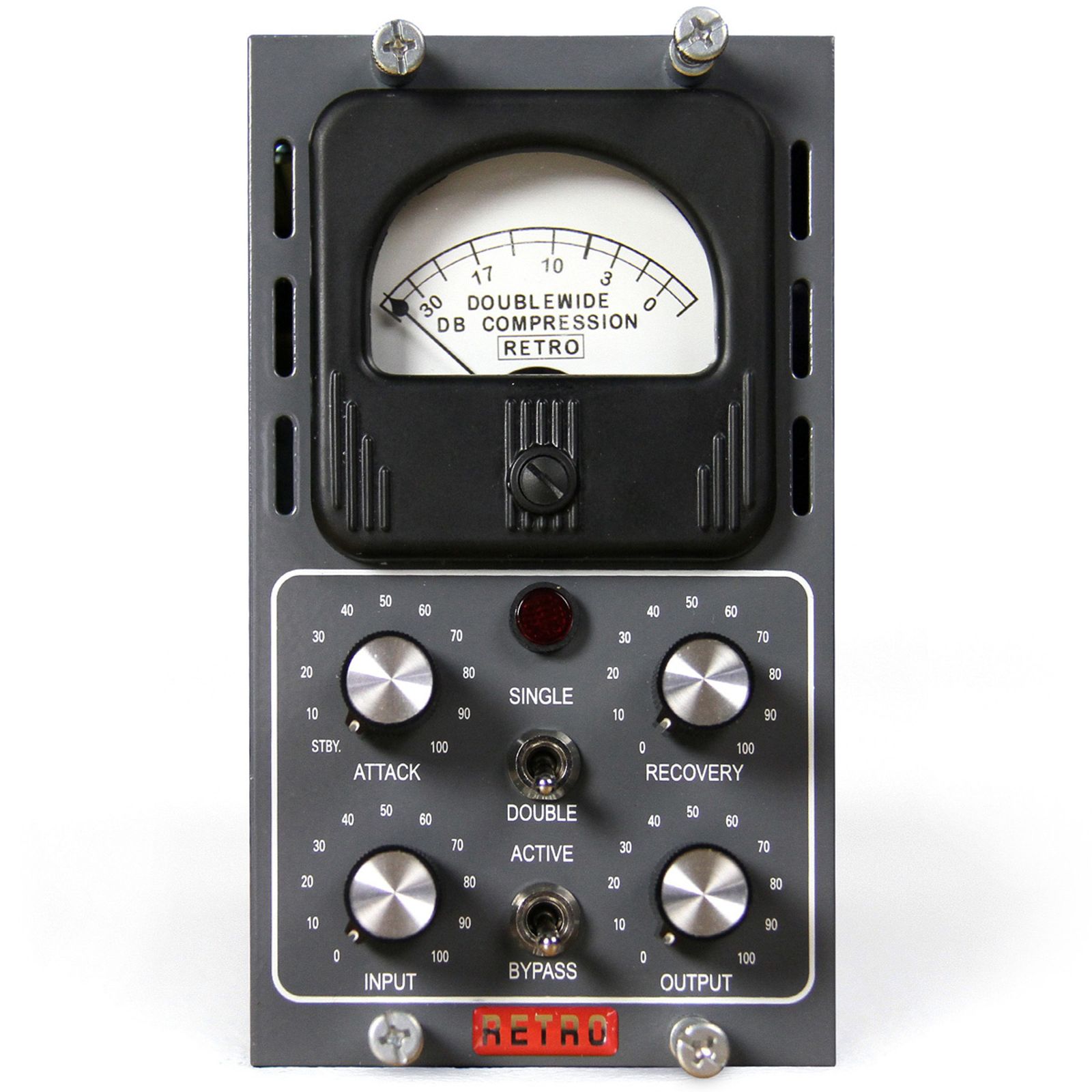Retro Instruments Doublewide 500 Series Tube Compressor Module