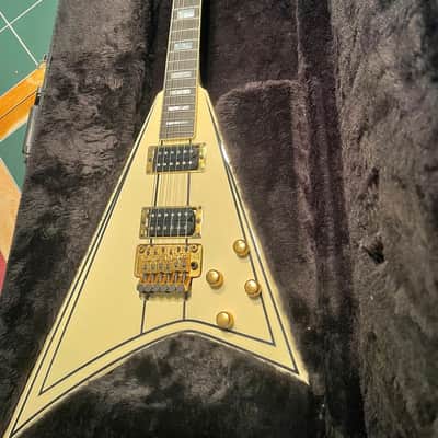 Jackson #166 Randy Rhoads tribute limited Concorde 1992 Pinstripe white image 6