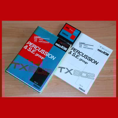 Yamaha TX802 Voice ROM – TRC-03 Percussion & Ensemble - Unused