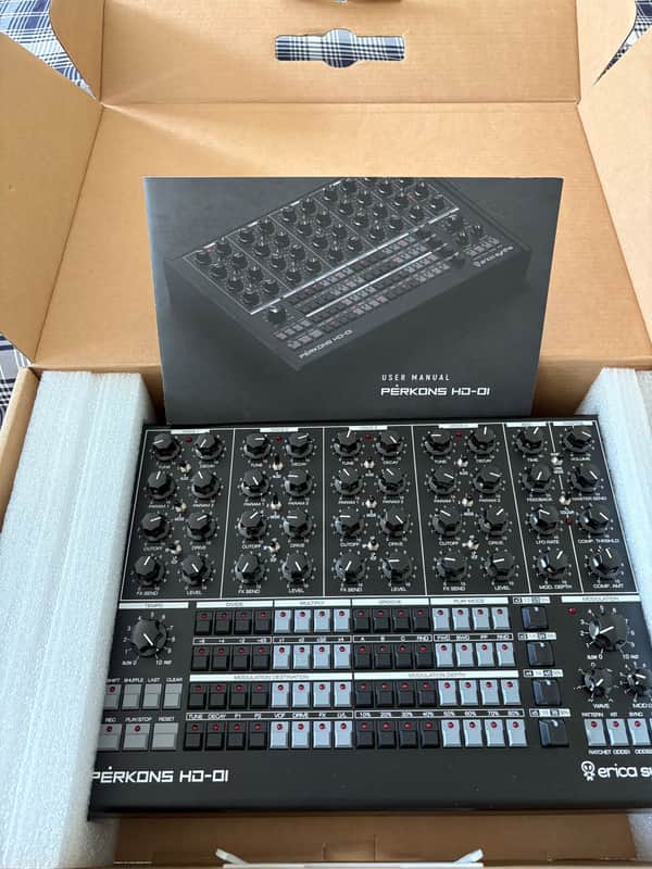 Erica Synths Perkons HD-01 2021 - Present - Black image 1