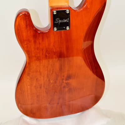 2025 Squier Classic Vibe Telecaster Bass, Maple Fingerboard, Black Pickguard, Mocha w/ Bag image 11
