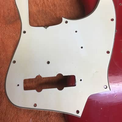 RARE Pre-CBS ‘64 Fender Jazz Bass in Orig’l Dakota Red w Matching Headstock image 18