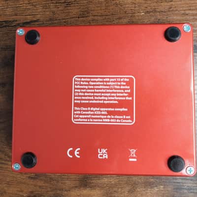 Electro-Harmonix Deluxe Big Muff Pi 2 Dual Op-Amp Fuzz 2026 - Present - Red imagen 5