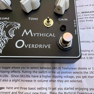 Rimrock Effects Mythical Overdrive - Black image 2