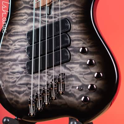 Dingwall Combustion 5-String Bass Guitar 2-Tone Blackburst Pau Ferro Fretboard image 4