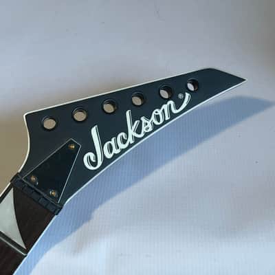 2020's Jackson JS32T Series Bound Pointy Guitar Neck Standard Nut 24 Fret Sharkfin image 4