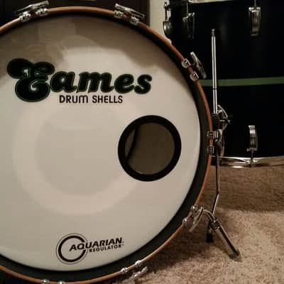 Early 80's Vintage Eames Custom Mastertone 3 Piece Drum Set image 1