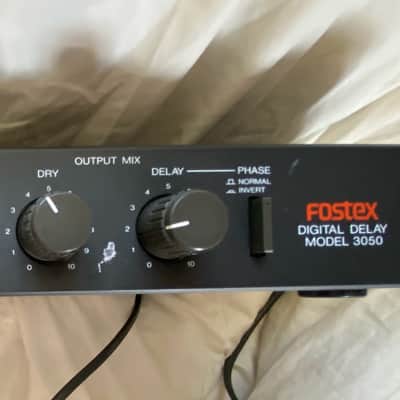 RARE **** MADE IN JAPAN * FOSTEX  Model 3050 Digital Rack Delay (1U) *** EXC *** RARE image 13
