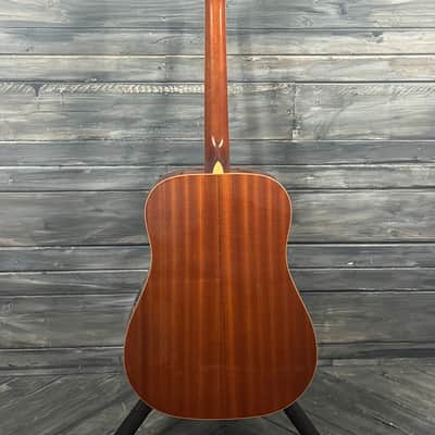 Ibanez AW500 Artwood Dreadnought Acoustic Guitar, Natural - w/HSC - x6414 - USED image 10