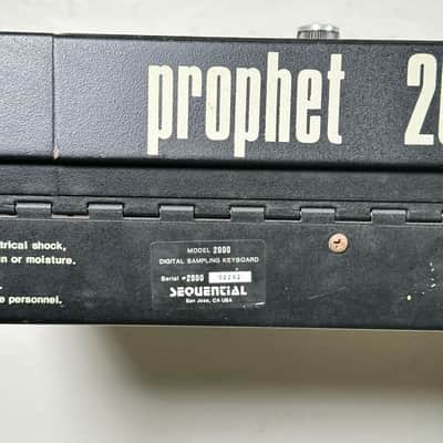 Sequential Circuits Prophet 2000 – Vintage 61-Key Sampler Synthesizer imagen 9