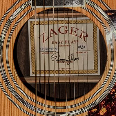 Zager ZAD-80 CD OM Guitar Bundle image 18