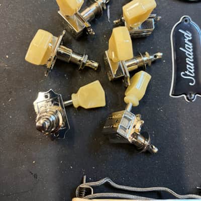 Gibson Les Paul Standard Complete Pickups Wiring Hardware 2024 - Nickel image 4
