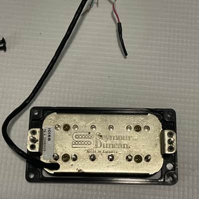 2008 Era Model USA Seymour Duncan TB-4 TB4 Trembucker Black Bridge Humbucker Guitar Pickup 17.92kk image 4