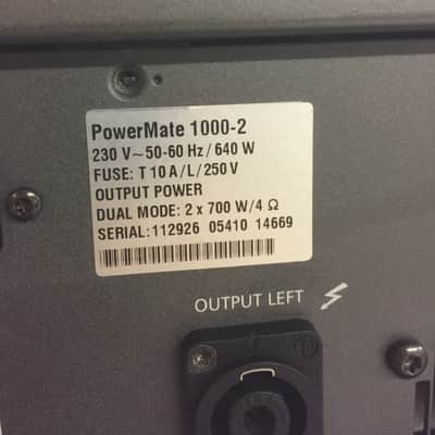 Dynacord Powermate 1000-2 image 9