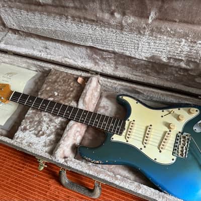 M.B. Guitars 63-S Lake Placid Blue Relic - Early Run! image 1