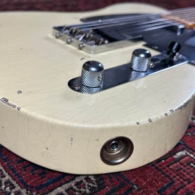 Fender Custom Shop '54 Relic Telecaster 2024 Aged White Blonde image 6