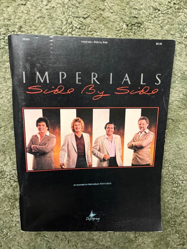 Imperials Side By Side Vintage Book For Piano By Day Springs - Christian Music - Used image 1