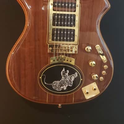 Jerman Jerry Garcia Tribute Tiger Guitar New image 1