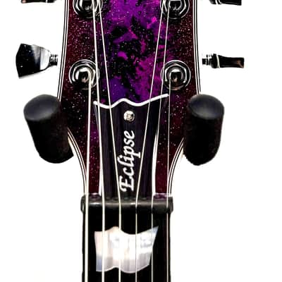 ESP Japan Custom Shop Eclipse w/ Hardshell Case - Purple Peel Serial#:E6341252 image 5