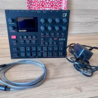 Elektron Syntakt 12 Track Drum Computer & Synthesizer 2022- Present - Black image 2