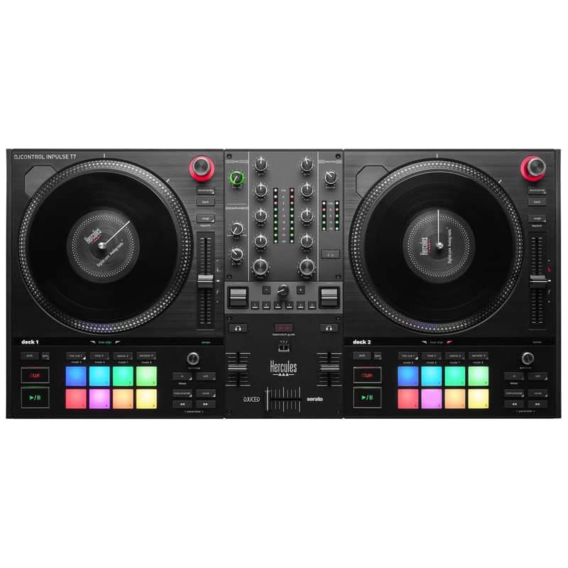 Hercules DJ DJControl Inpulse T7 2-deck Motorized DJ Controller (B-Stock) image 1