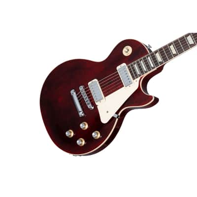 Gibson Les Paul Deluxe 70s Wine Red - Single Cut Electric Guitar image 3