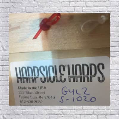 Harpsicle Fullsicle Full Lever 26 String Maple Mini Harp image 8