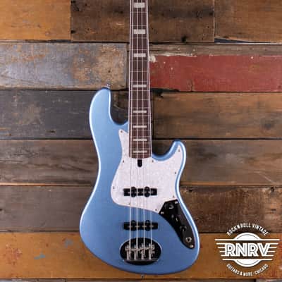 Lakland Skyline Darryl Jones 4, Rosewood, Lake Placid Blue B Stock image 3