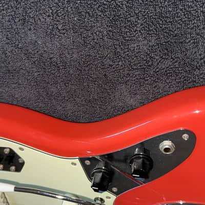 Used Fender Japan 60s Jaguar Candy Apple Red Solid Body image 12