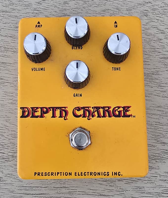 Prescription Electronics Depth Charge 90’s - Yellow image 1