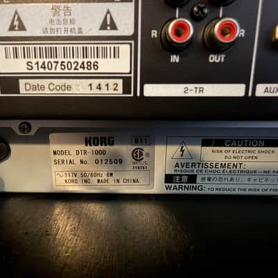 Behringer RX1202FX, Korg DTR-1000, Furman M-8x2, PROCRAFT 5U 12" Rack - COMBO!! image 20