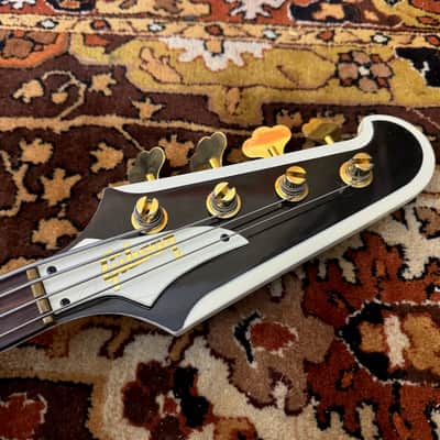 Vintage 1977 Gibson Thunderbird White Bicentennial Bass Guitar *Upgraded* 1970s image 11