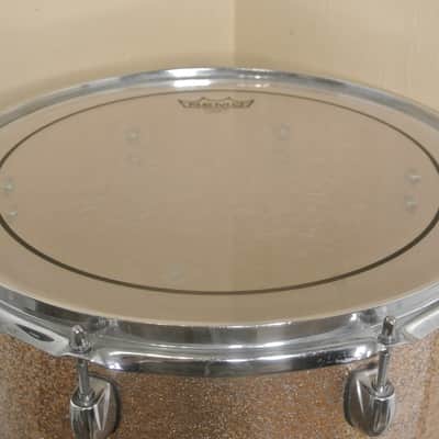 🎵 GRETSCH CATALINA CLUB 14" CHAMPAGNE SPARKLE FLOOR TOM 4 UR DRUM SET! 🎵 RL948 image 4