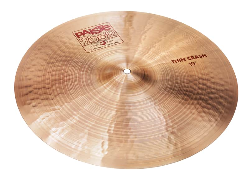 Paiste 19" 2002 THIN Crash Cymbal - MINT ! image 1
