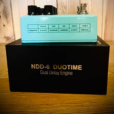 NuX Duotime NDD-6 Delay Engine 2010s - Blue image 2