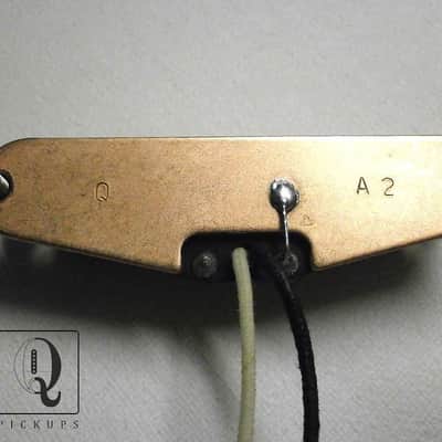 HOT Stratocaster Pickup Steel Baseplate Tele FAT Strat 13.4k A2 HandWound by Q pickups image 1