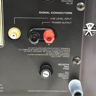 Threshold S/200 STASIS Stereo Power Amp image 4