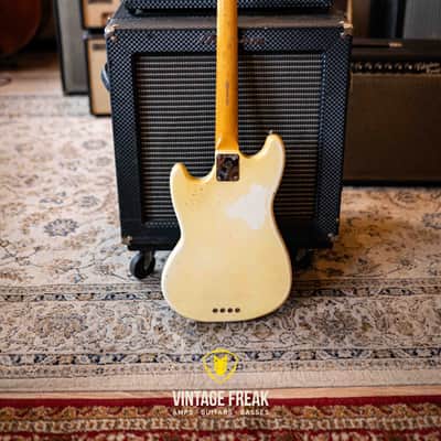 Fender Mustang Bass 1967 - Olympic White image 14