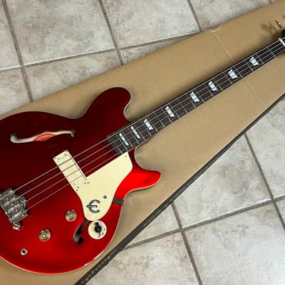 Epiphone Jack Casady Electric Bass Sparkling Burgundy image 2