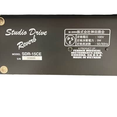 For Sale!! Rare Fender Studio Drive Reverb SDR-15CE 90s Excellent Condition image 7