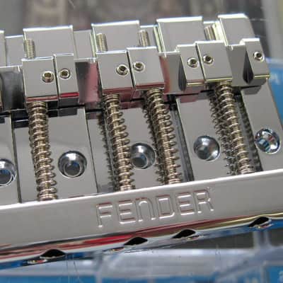 Fender High Mass Bass Bridge IV with Brass Saddles 0994408000 image 3