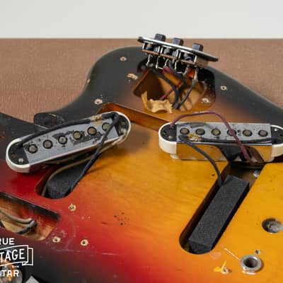 1962 Fender Jaguar Sunburst Earliest Batch image 24