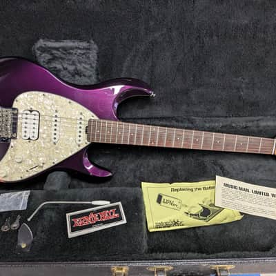 Ernie Ball Music Man Silhouette Special HSS HT 1997 Pearl Purple image 1