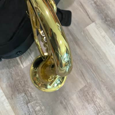 (Mendini) cecilio baritone horn (euphonium) with case and mouthpiece image 3